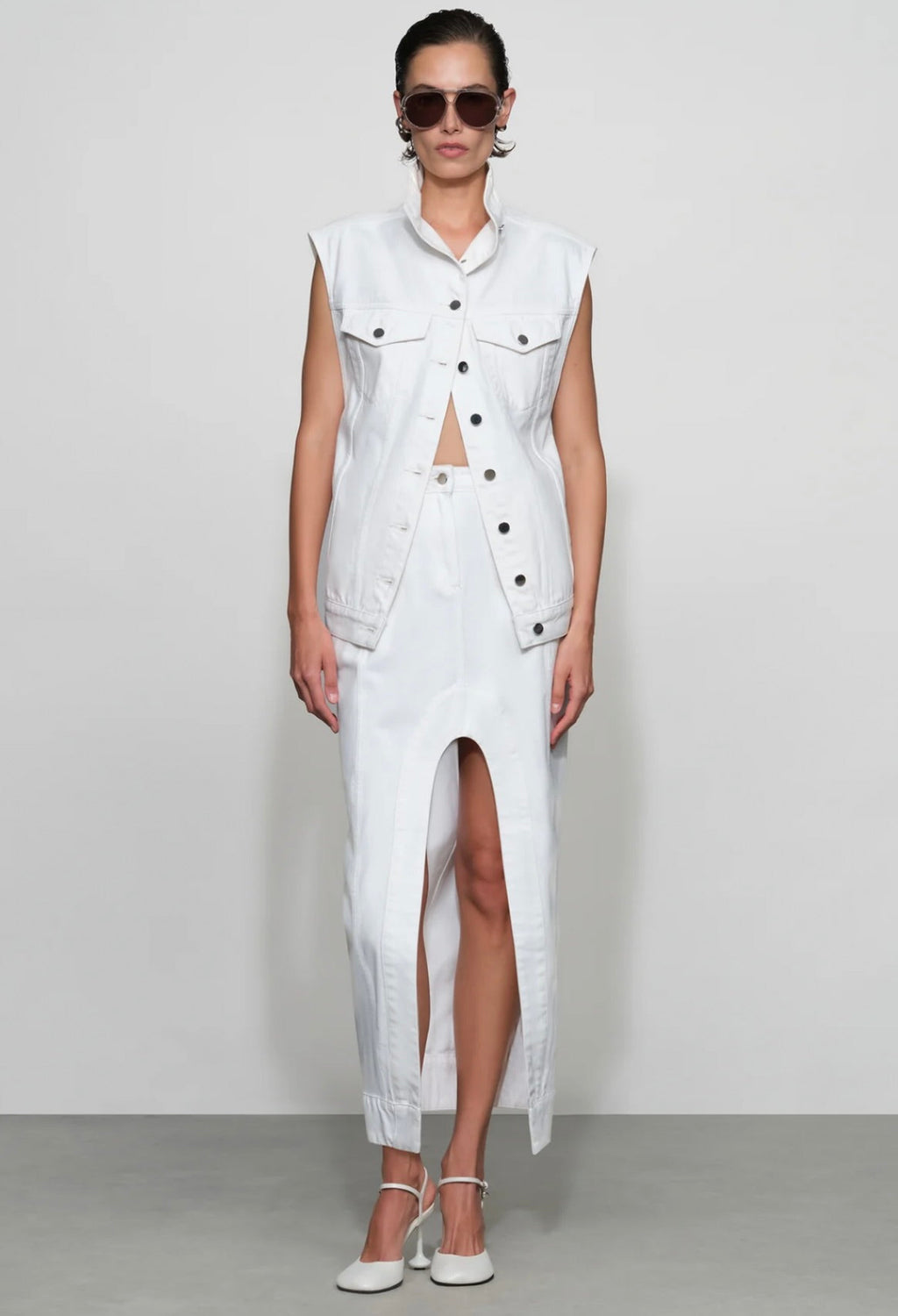 Cinched Waist Vest