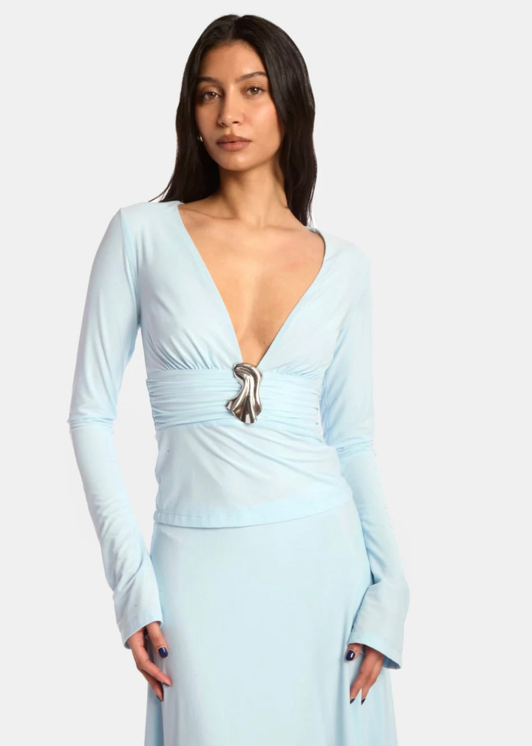 Light Blue V-Mesh