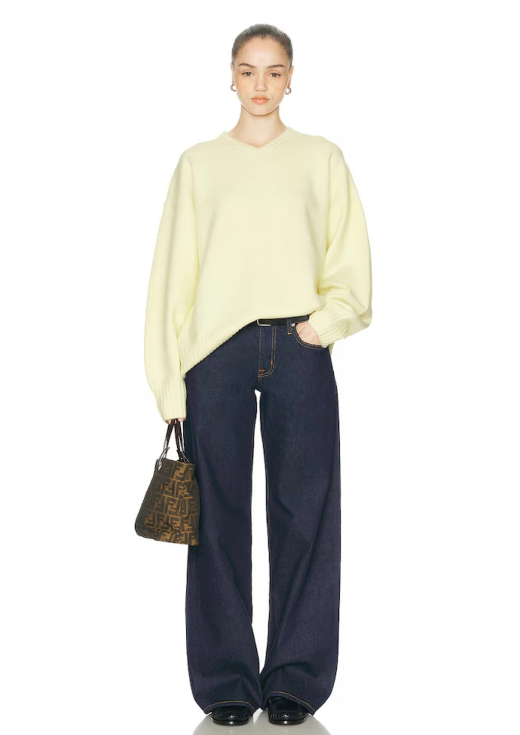 Shortbread V-Neck Sweater‌