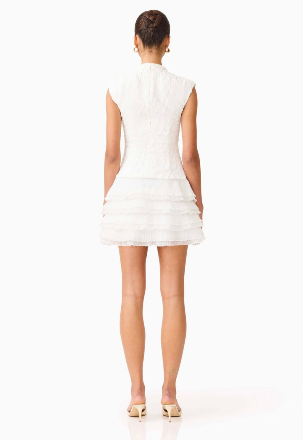 High Neck Tiered Mini