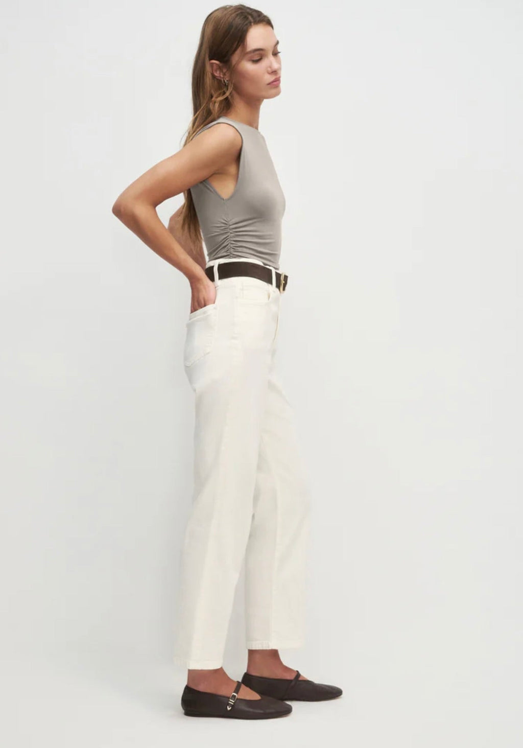 Soft Taupe Modal Tank