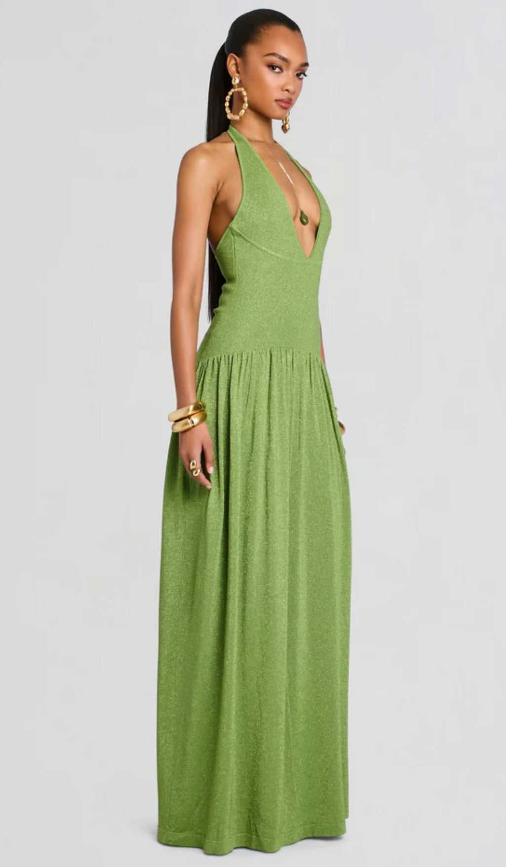 Banded Knit Maxi