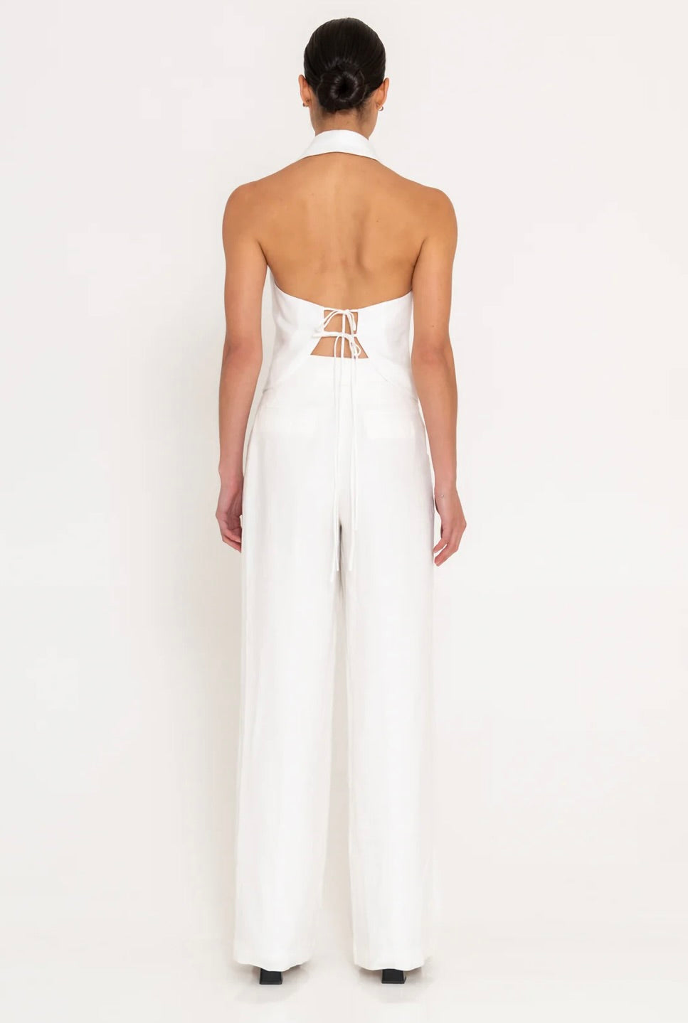 Sleeveless Open-Back Top