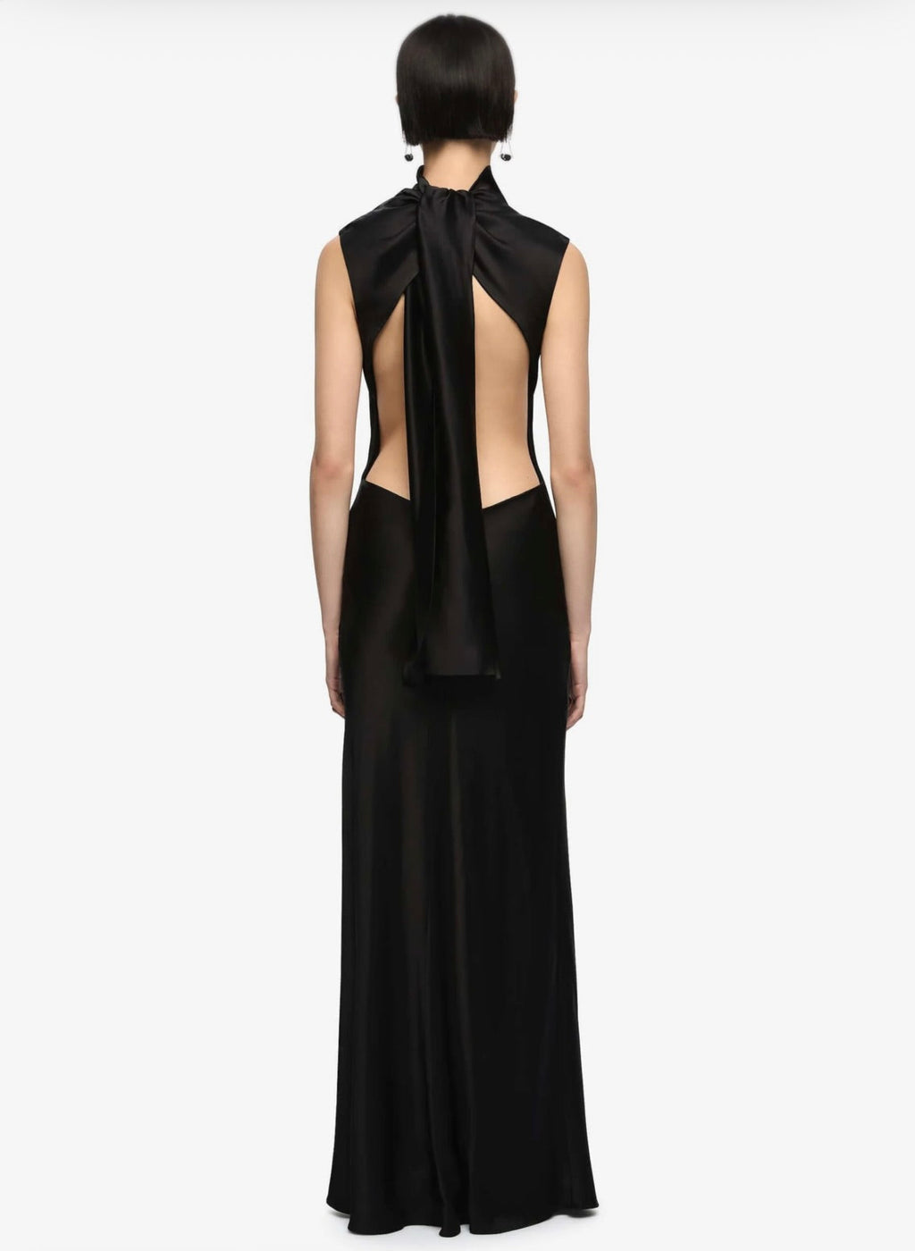 Black Cowl Drift Maxi