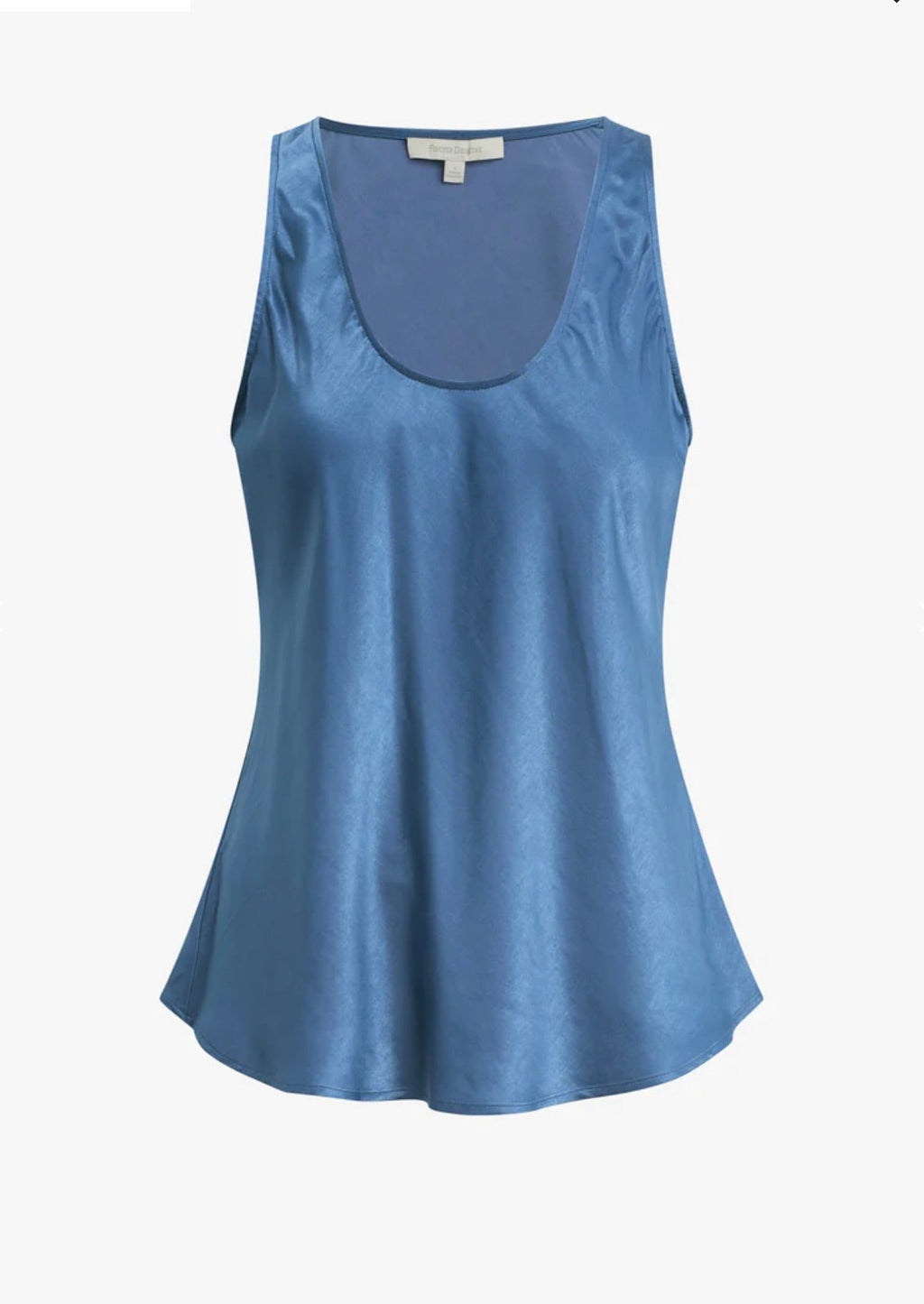 ‌River Blue U-Neck Tank