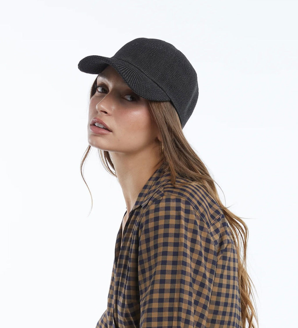 Black Lightweight Dad Cap with Back Clasp Adjustment