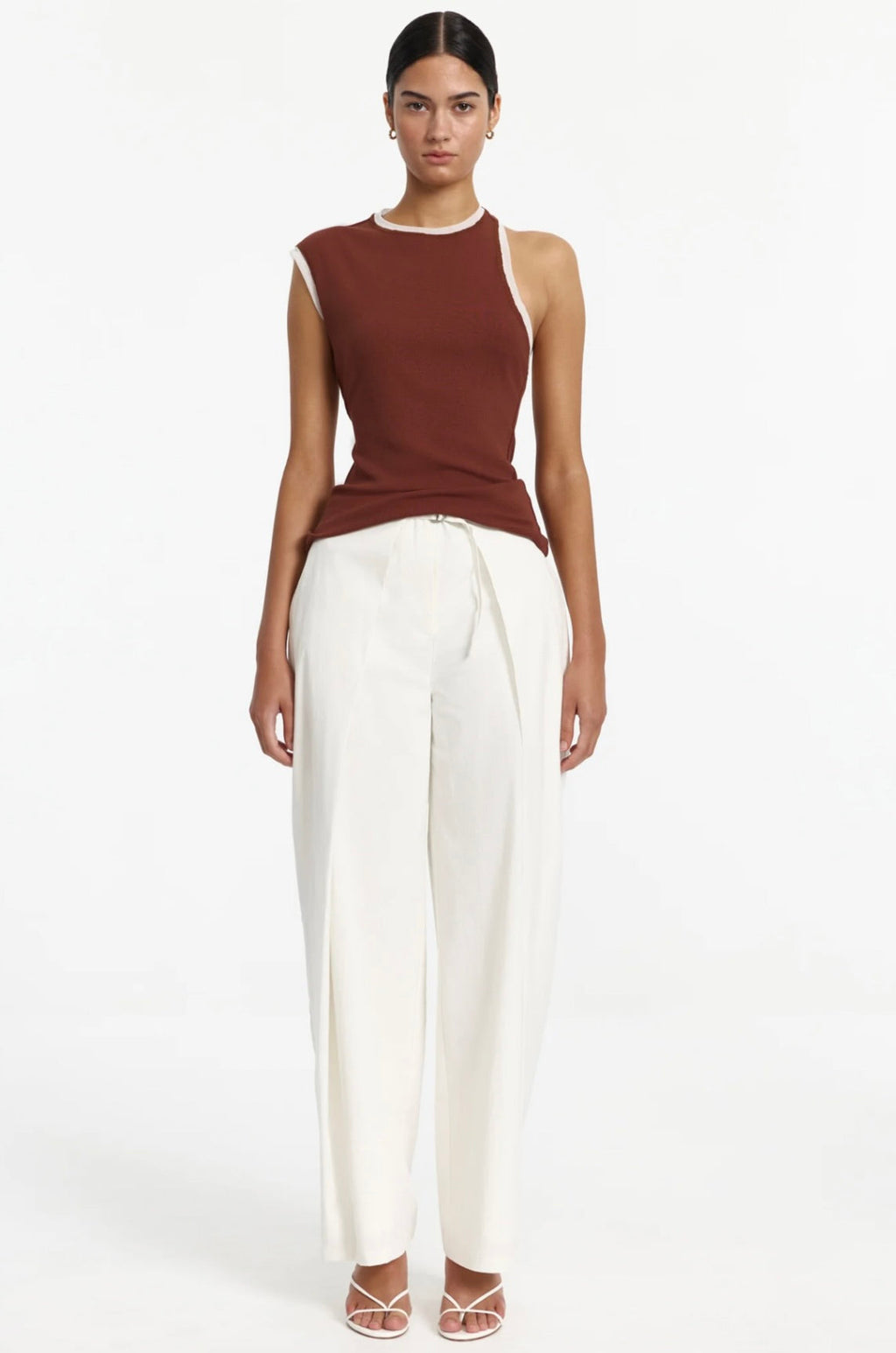 Pearl High-Waist Wide-Leg Pant