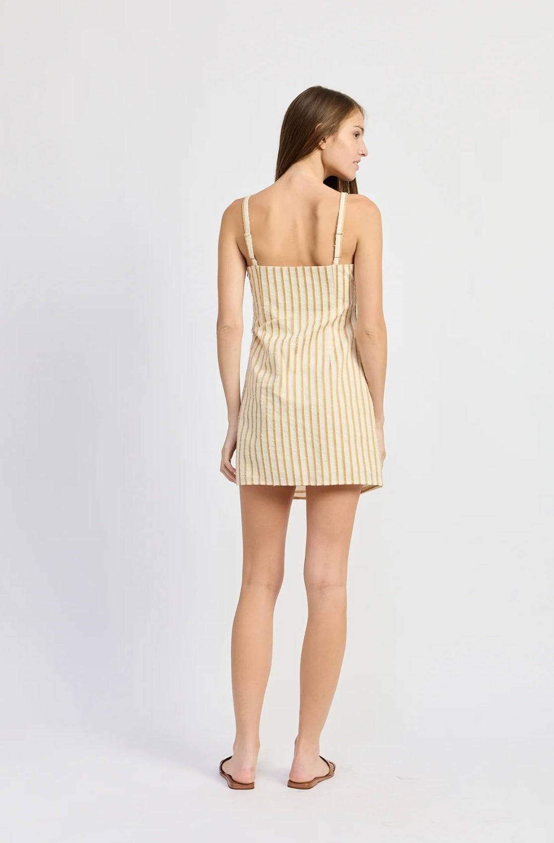 Natural Mustard Boat Stripe