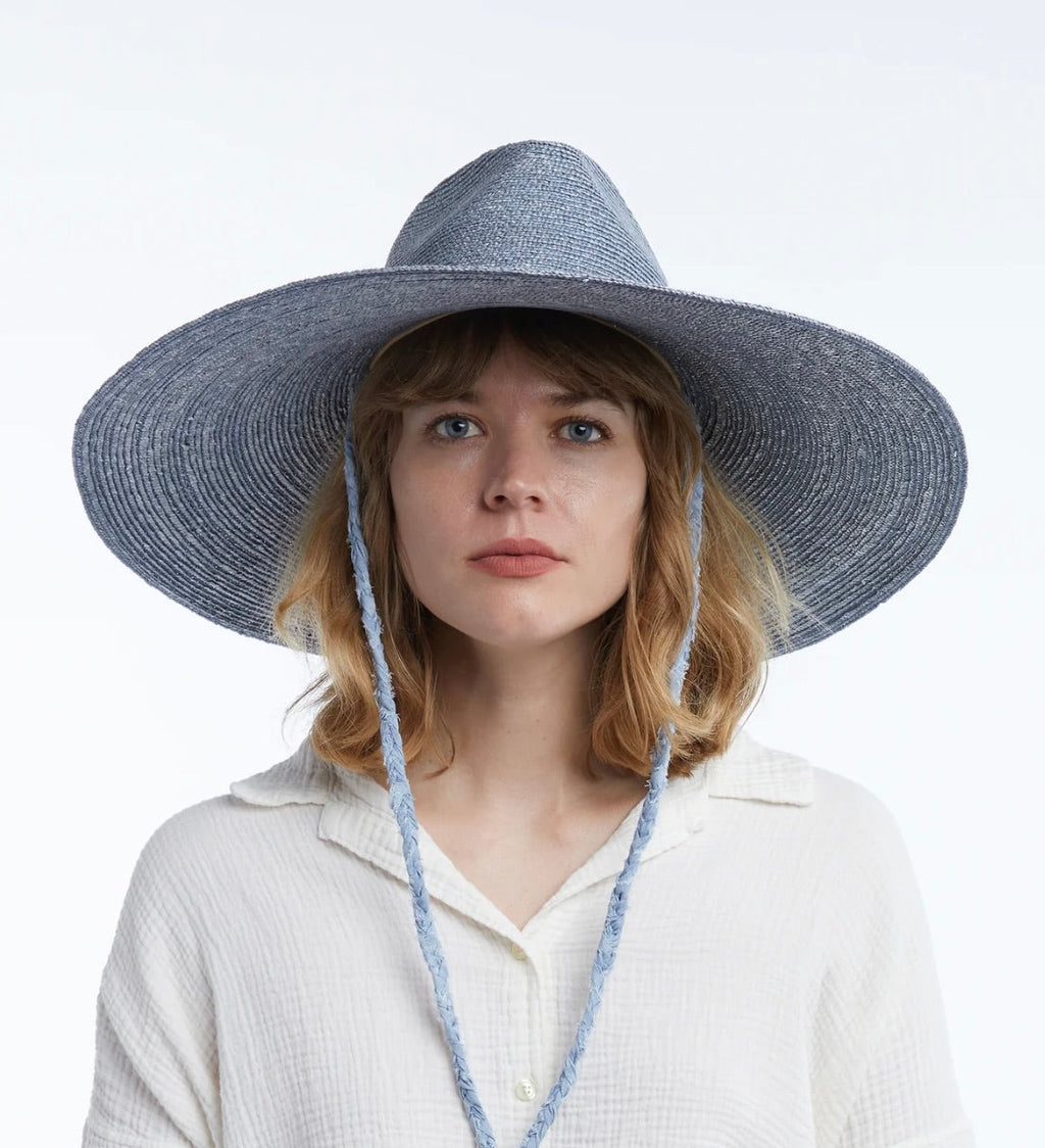Braided Voile Cotton Stampede Strap Structured Hat