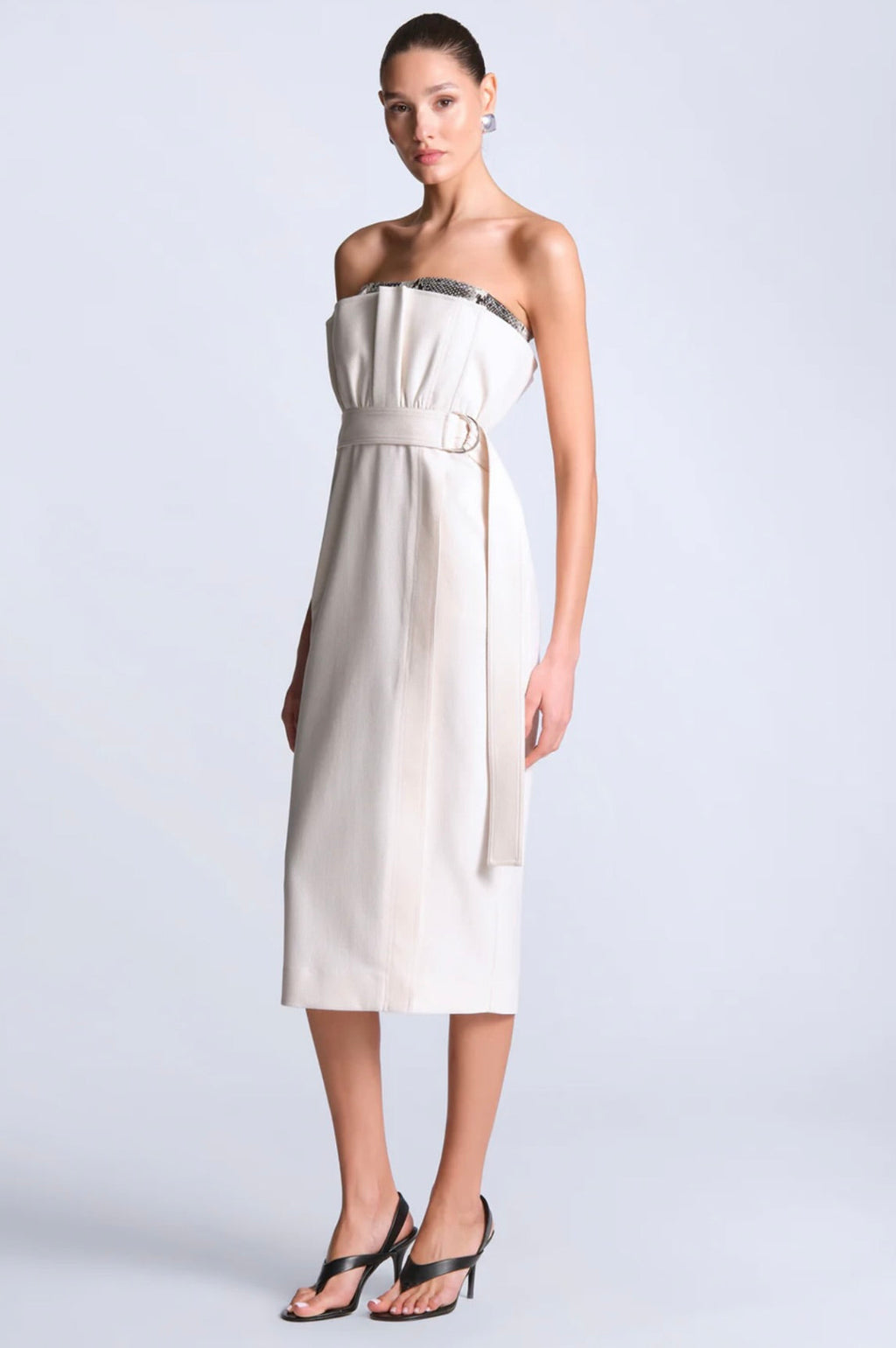 Gardenia Strapless Wrap Dress