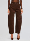 Front-Close Corduroy Cut