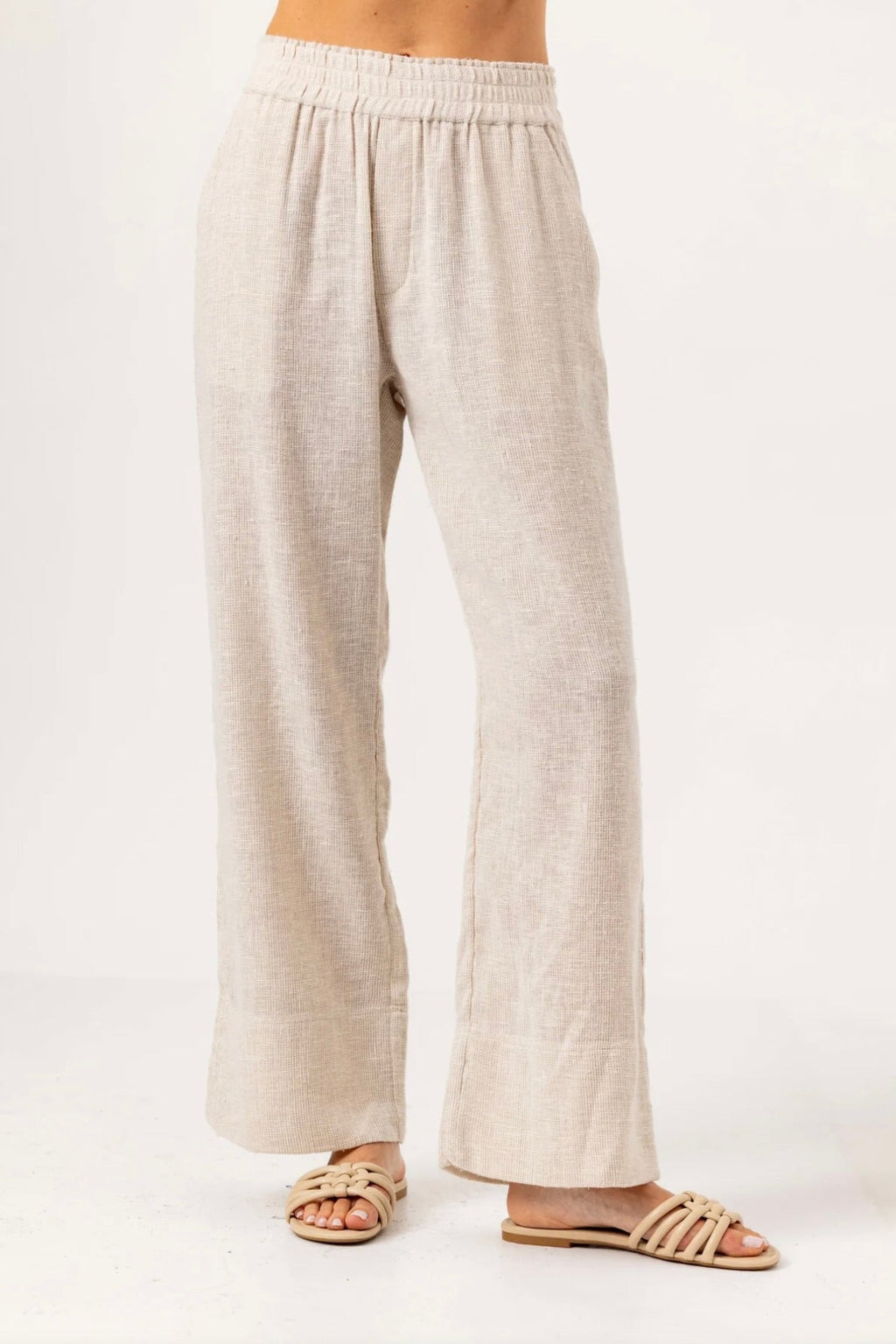 Moonbeam Cotton Straight Pant