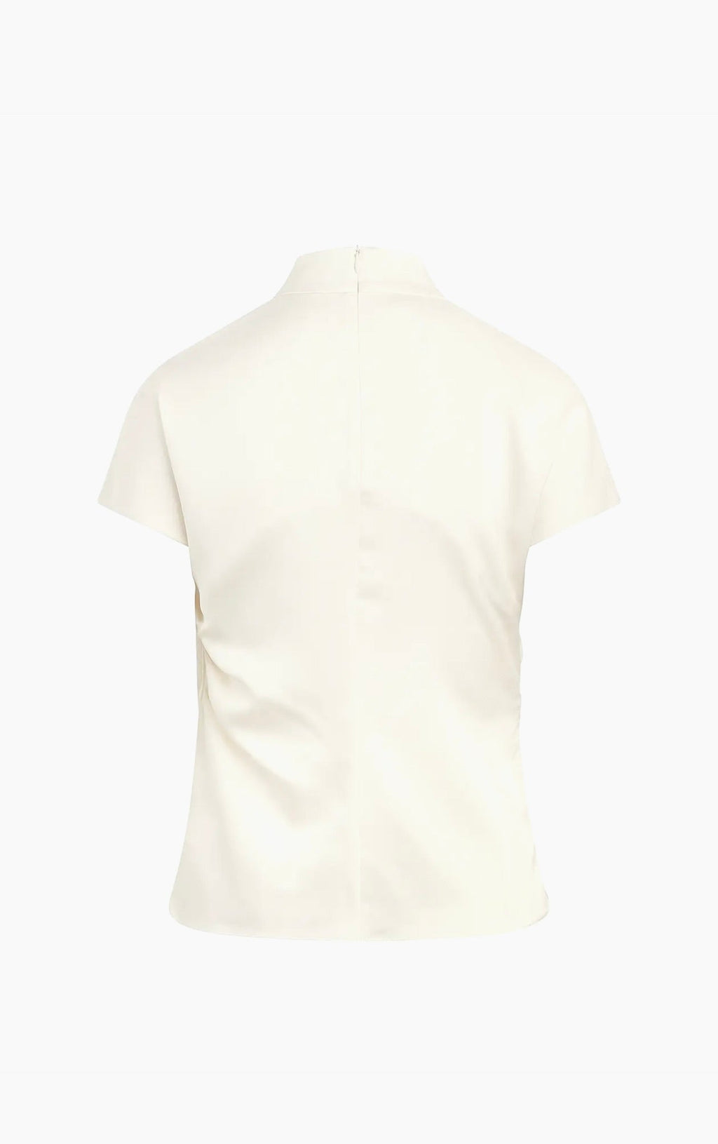 Ivory Viscose Drape Top