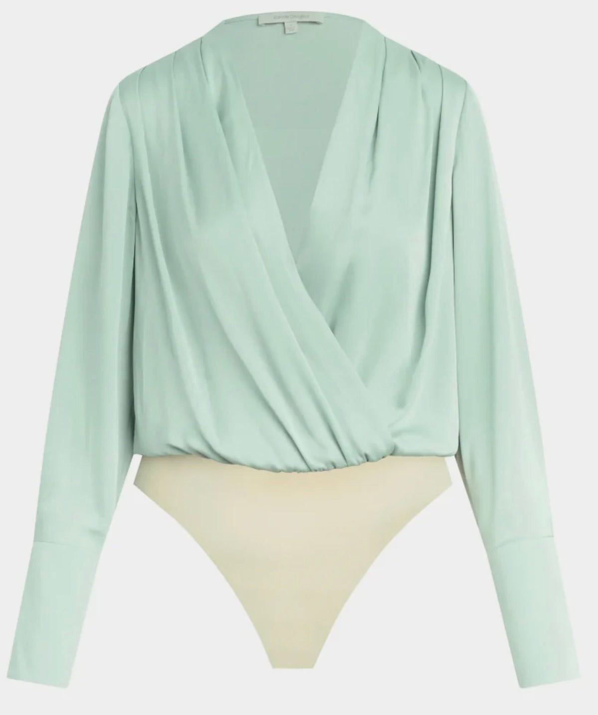 ‌Satin Spandex Bodysuit