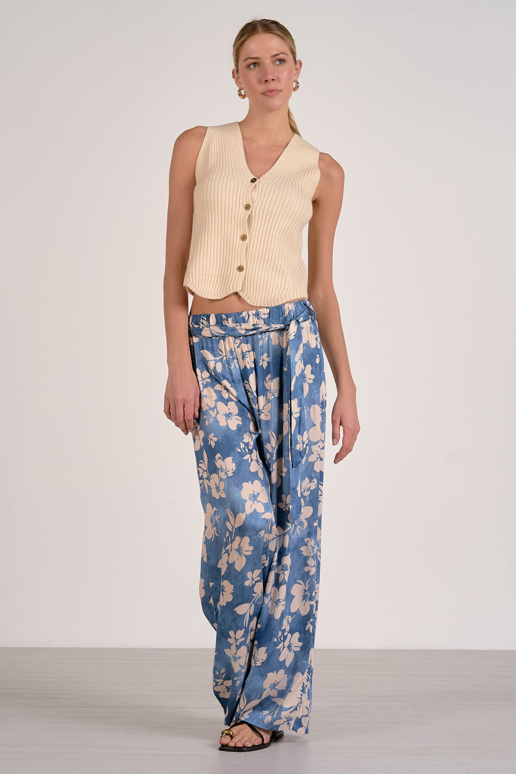 Summer Polished Wide-Leg Office Pants