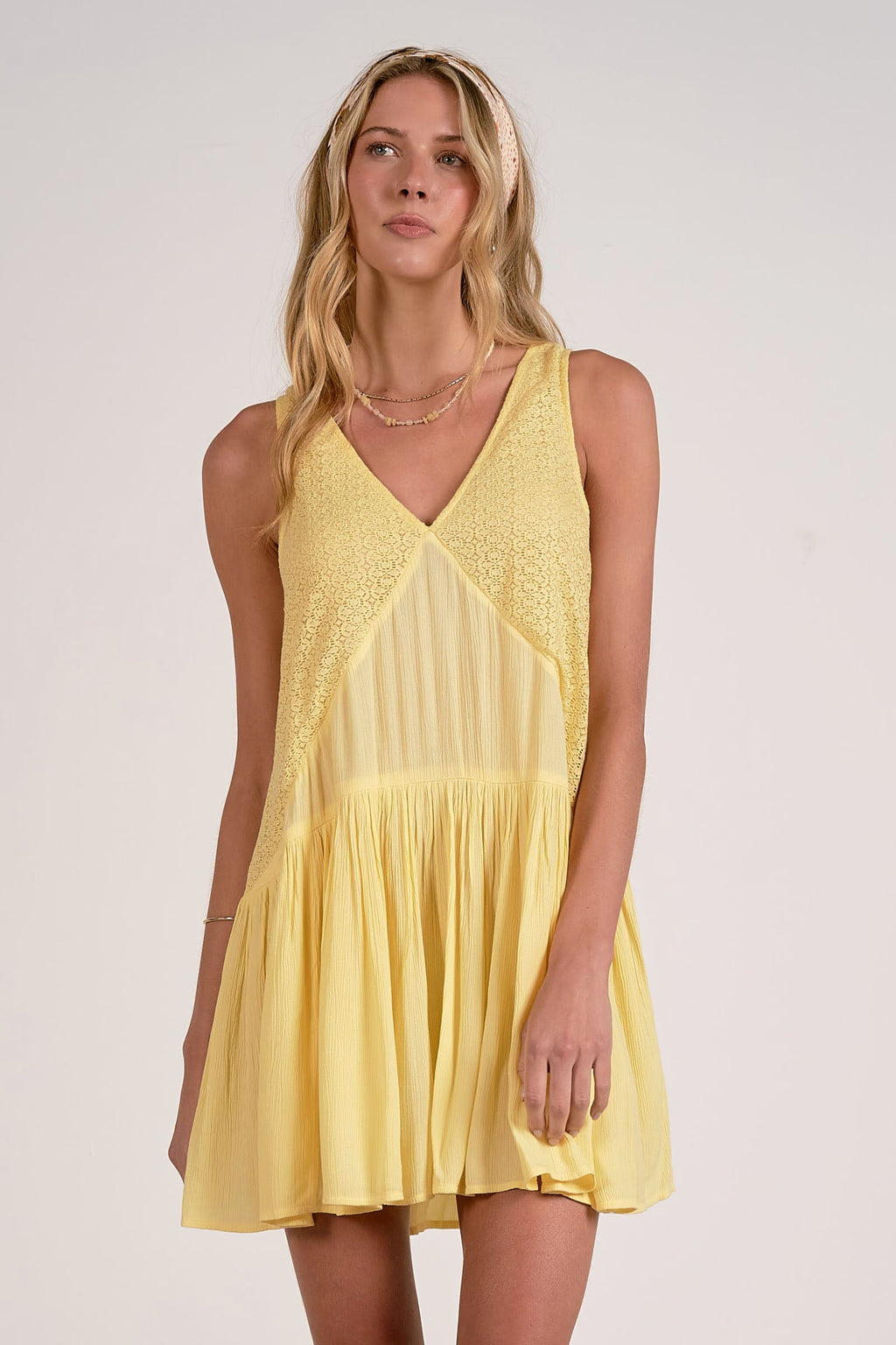 Fully Lined Draped Mini