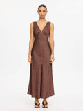 Chocolate Polka Drape