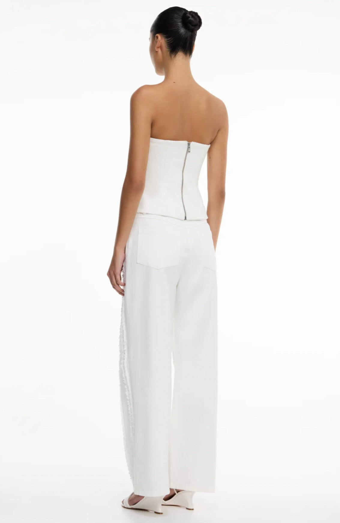 Ivory Straight Cotton Jean