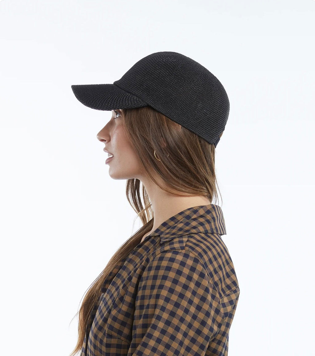 Black Lightweight Dad Cap with Back Clasp Adjustment