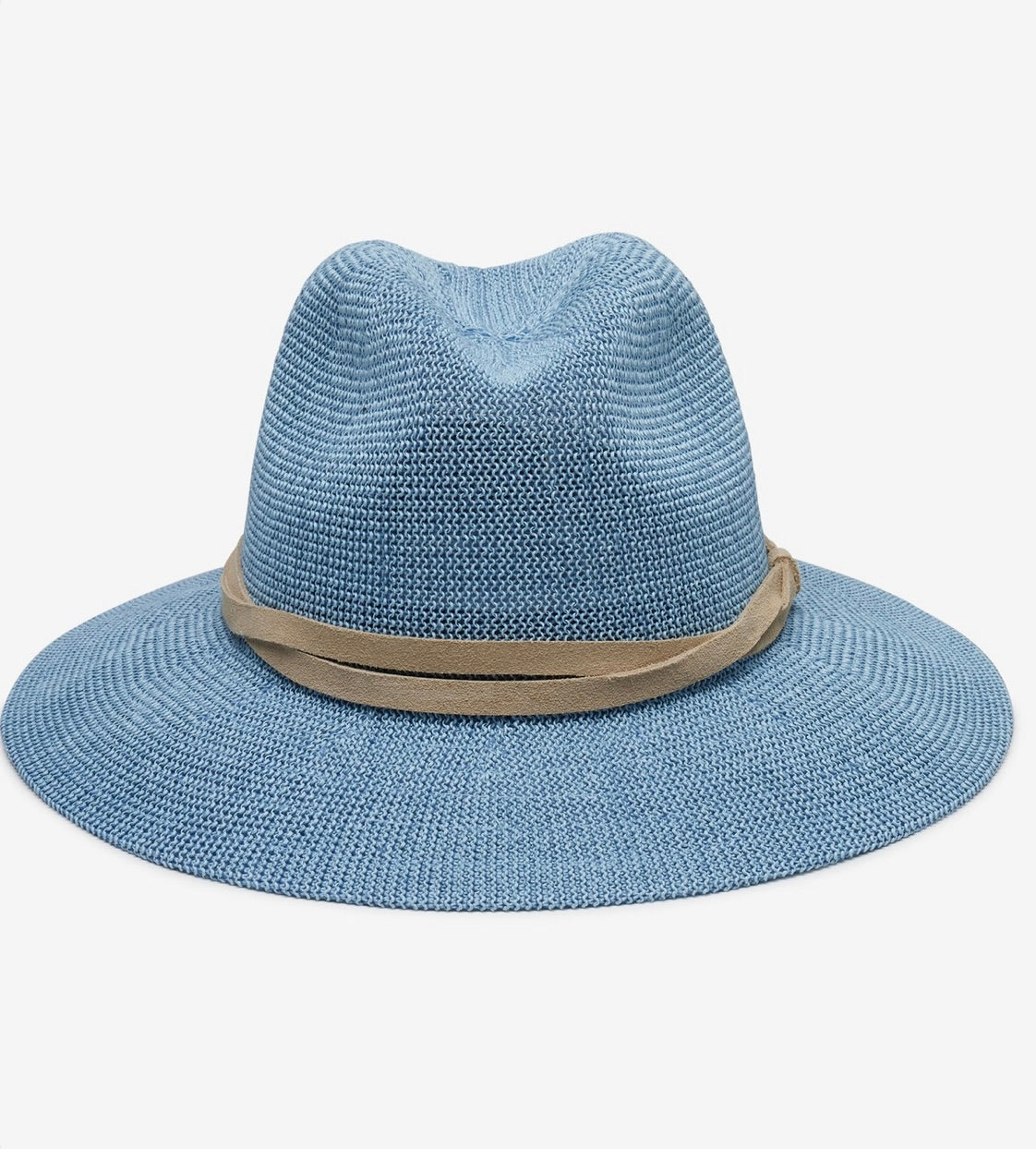 Open-Weave Lightweight Vacation Hat with Velcro Adjuster