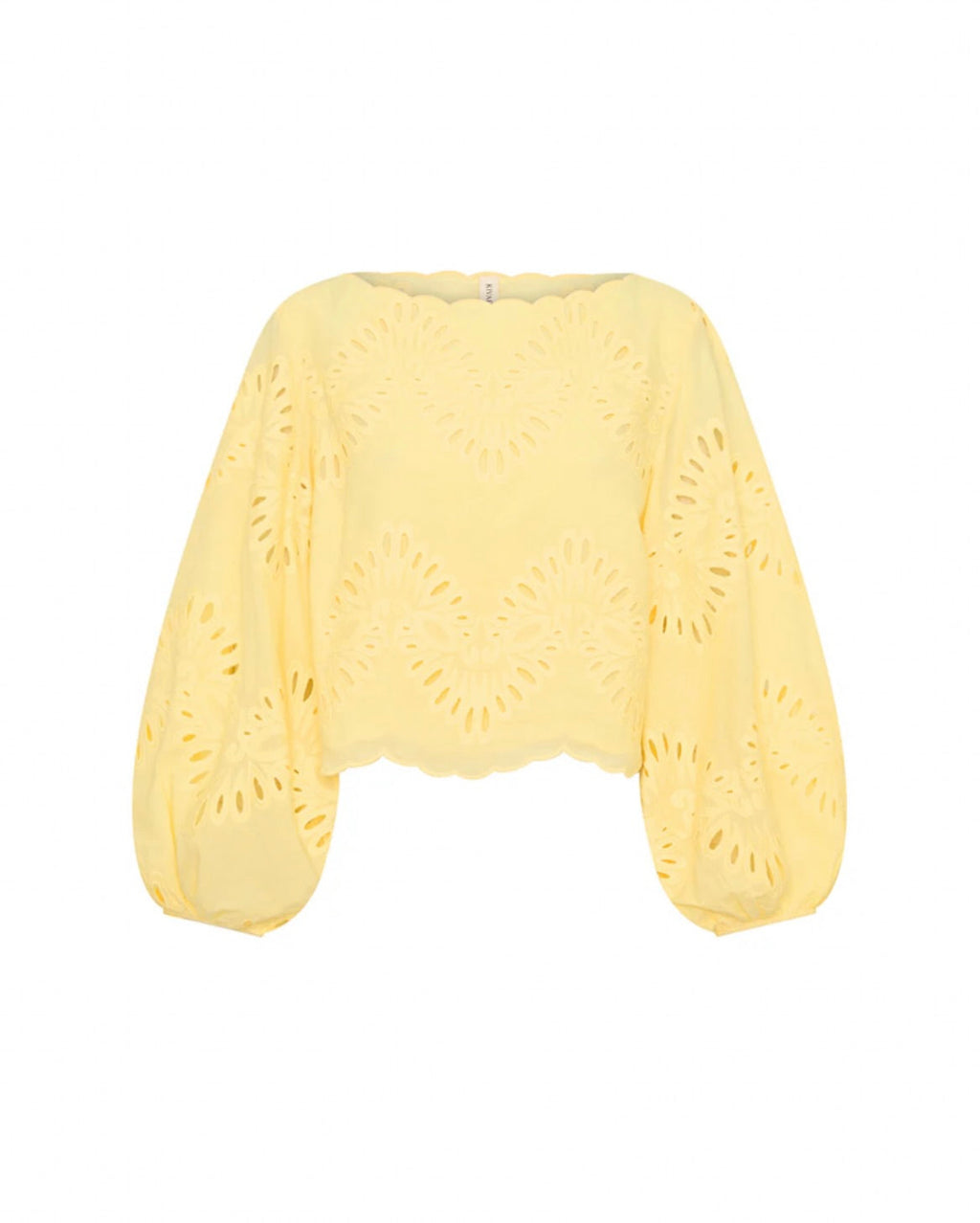Butter Cotton Broderie Blouse