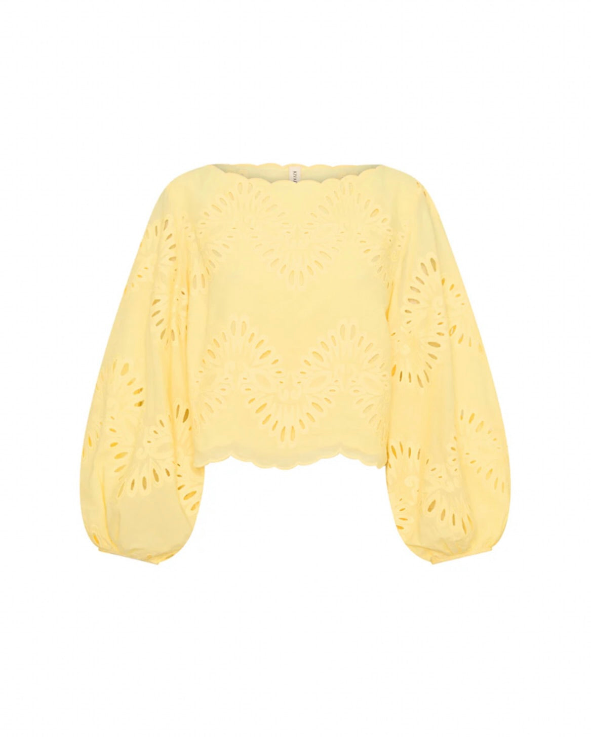 Butter Cotton Broderie Blouse