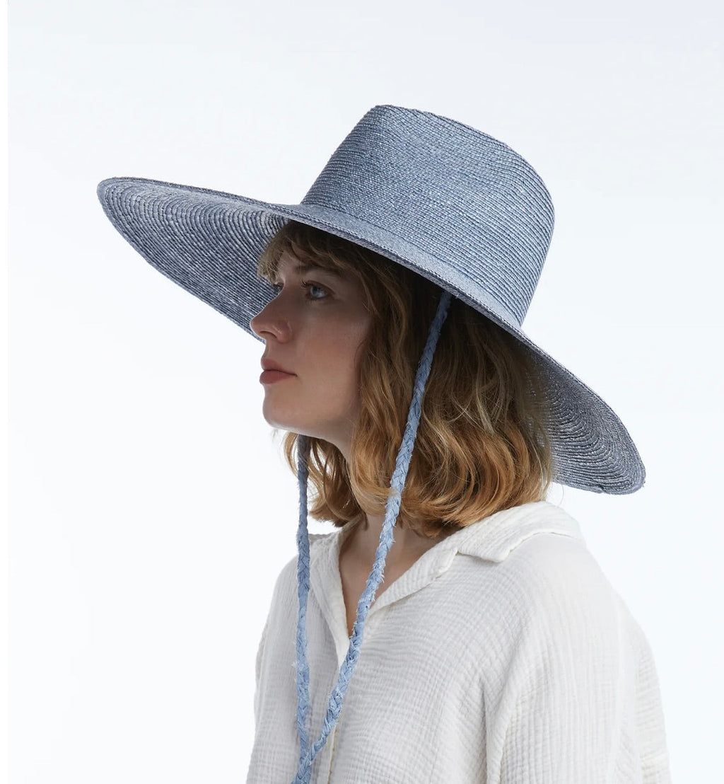 Braided Voile Cotton Stampede Strap Structured Hat