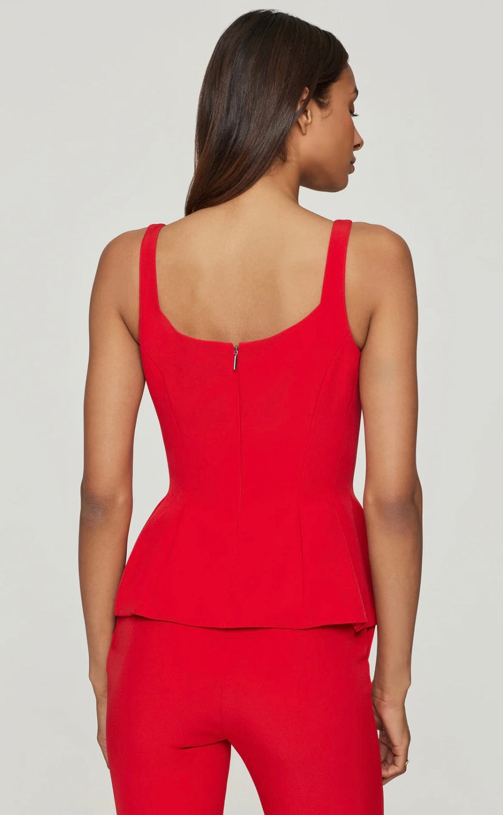 Sleeveless Peplum Top
