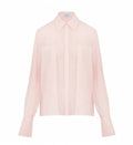 Blush Pink Silk Shirt