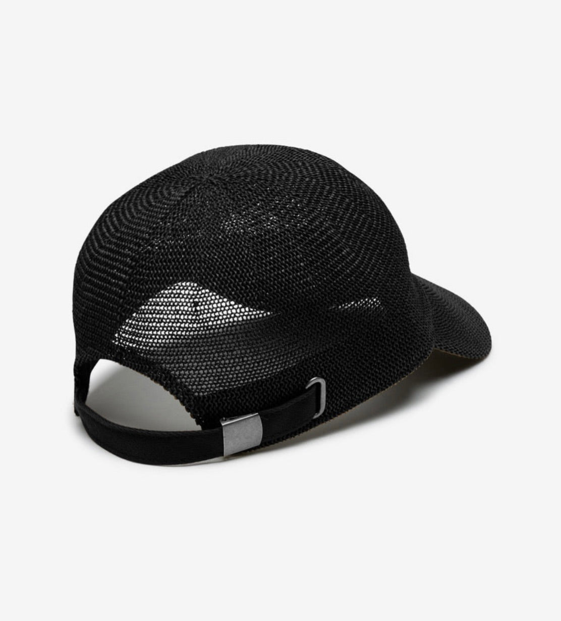 Black Lightweight Dad Cap with Back Clasp Adjustment