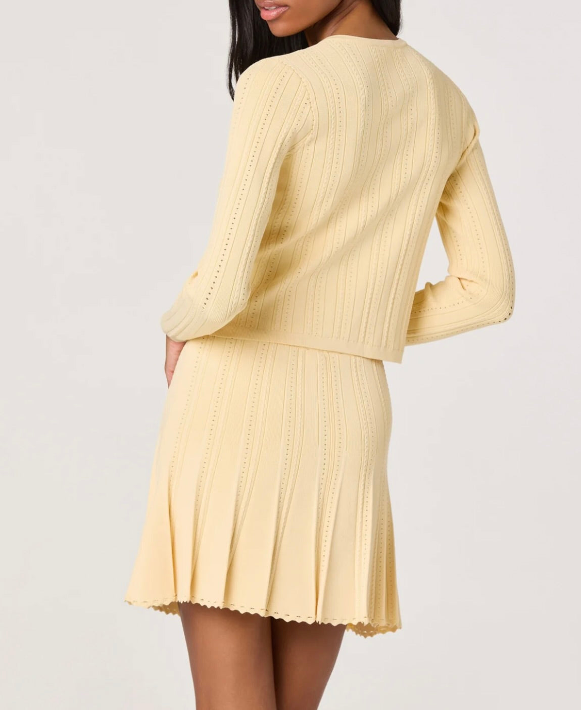 Butter Pointelle Cardigan