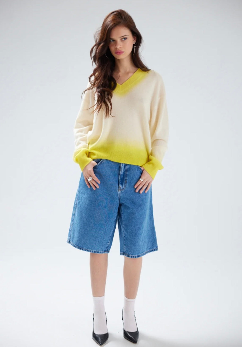 Long Sleeve Cashmere Pullover