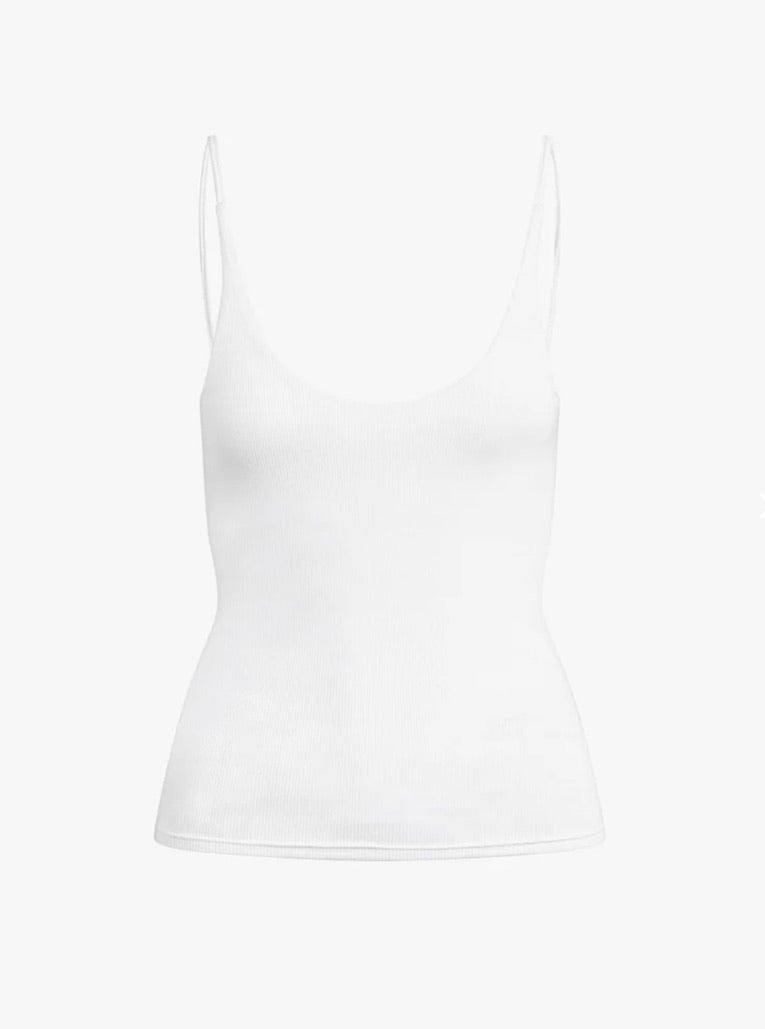 Sleeveless Pullover Silky Stretch Top