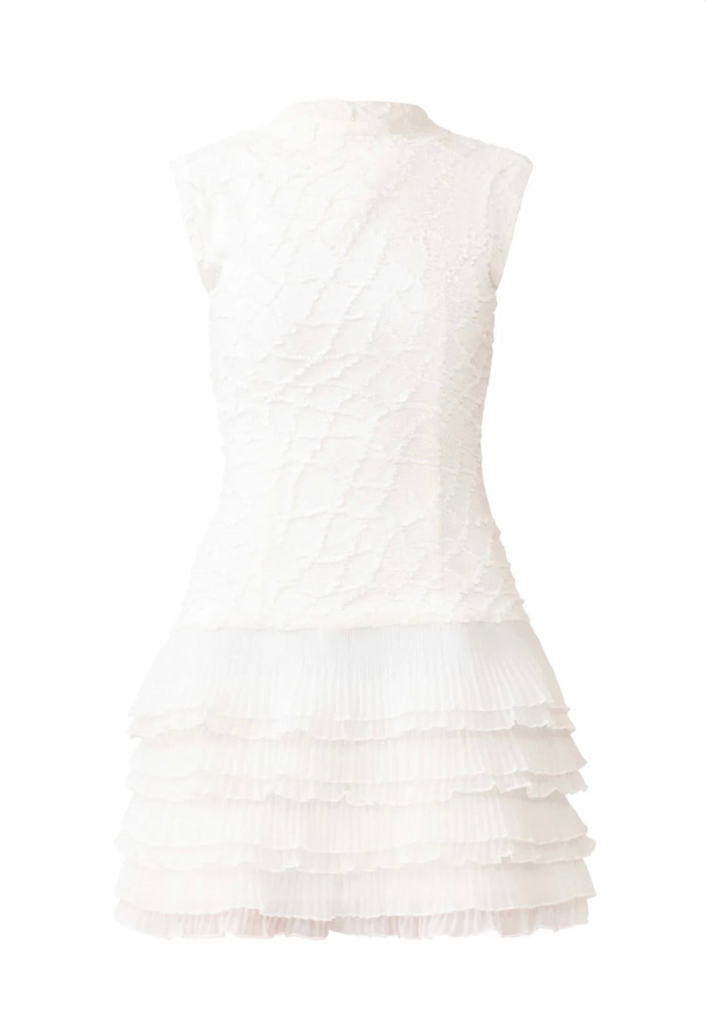High Neck Tiered Mini