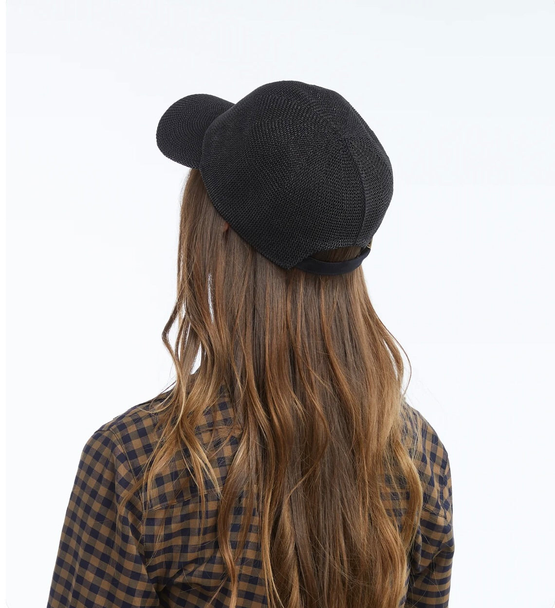 Black Lightweight Dad Cap with Back Clasp Adjustment