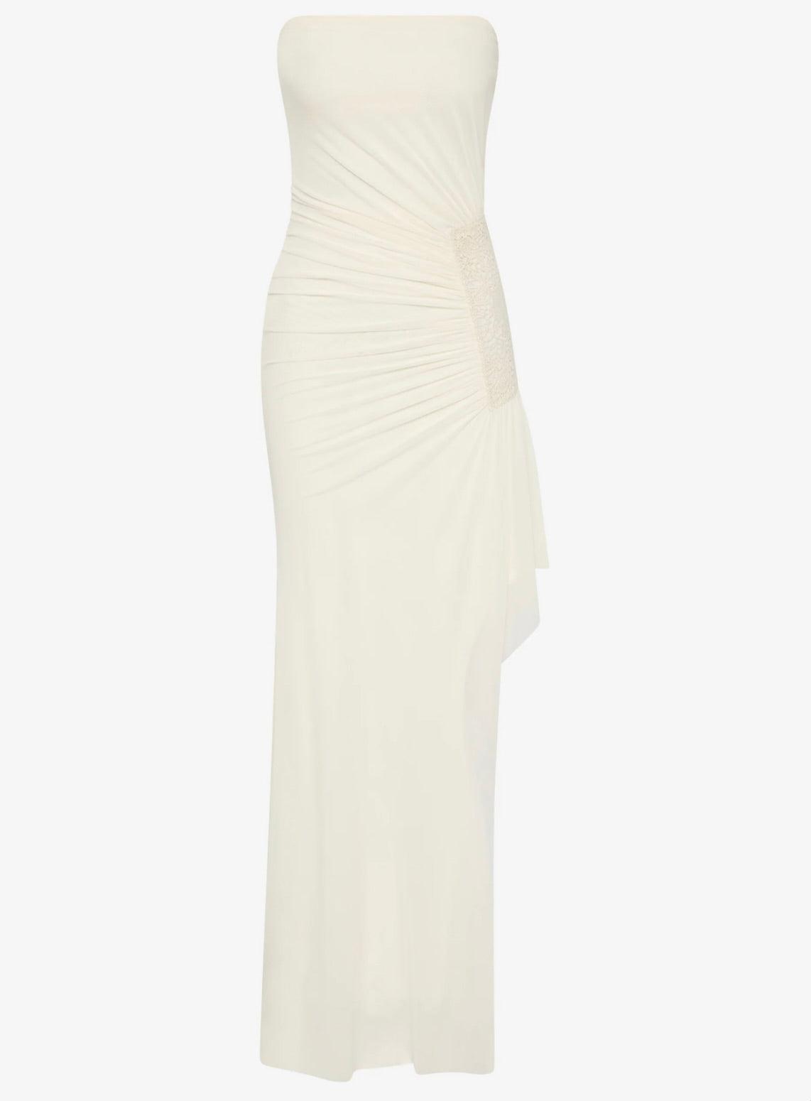 Buttercream Strapless Drape