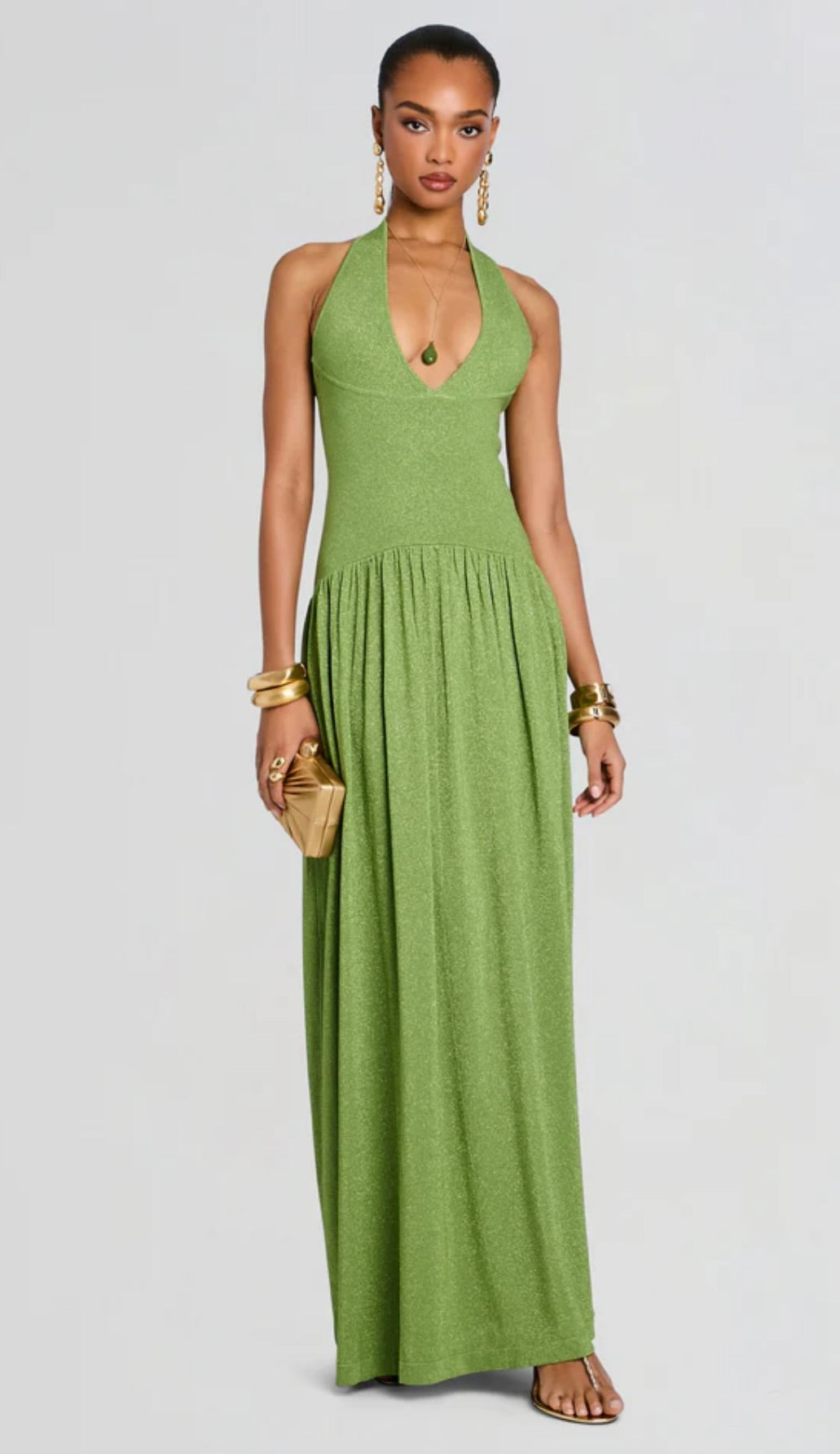 Banded Knit Maxi