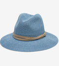 Open-Weave Lightweight Vacation Hat with Velcro Adjuster