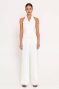 Sleeveless Open-Back Top