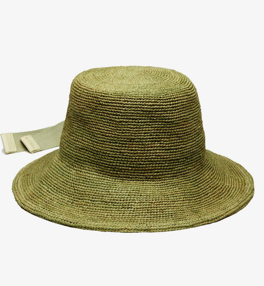 Natural Tone Commute & Travel-Ready Raffia Bucket Hat