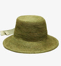 Natural Tone Commute & Travel-Ready Raffia Bucket Hat