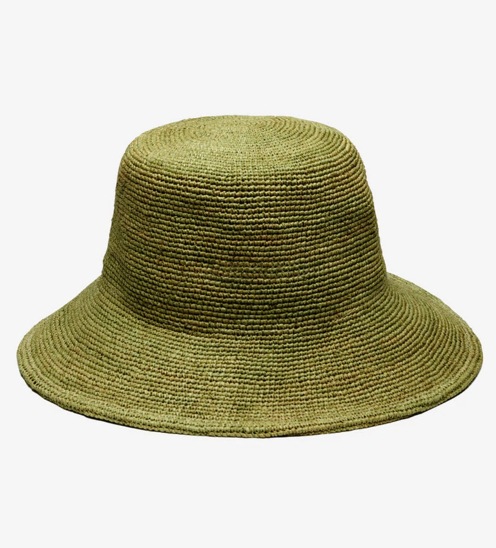 Natural Tone Commute & Travel-Ready Raffia Bucket Hat