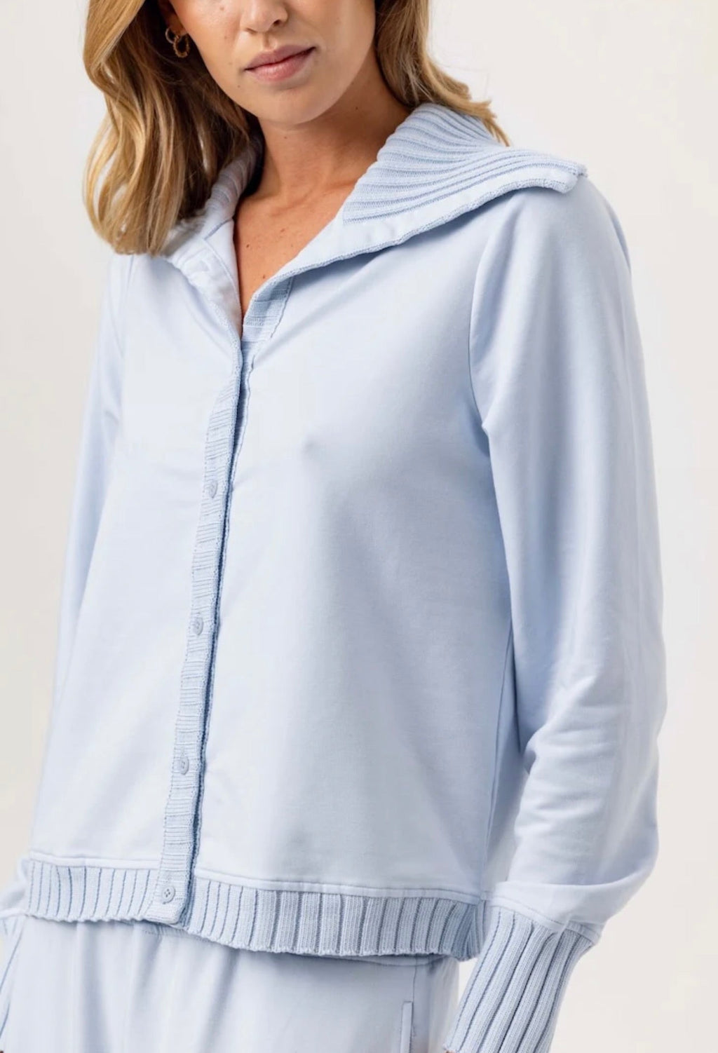 ‌Ribbed Cotton Knit
