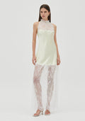 Lemonade Bias Lace Maxi