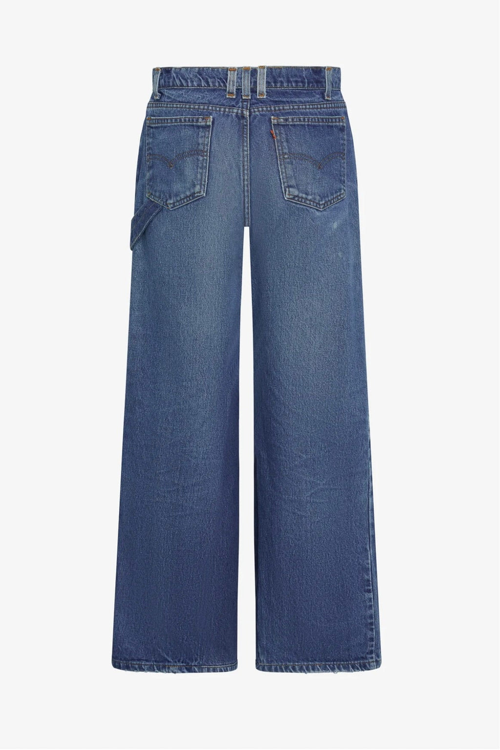 Medium Dark High-Rise Vintage Utility Jeans