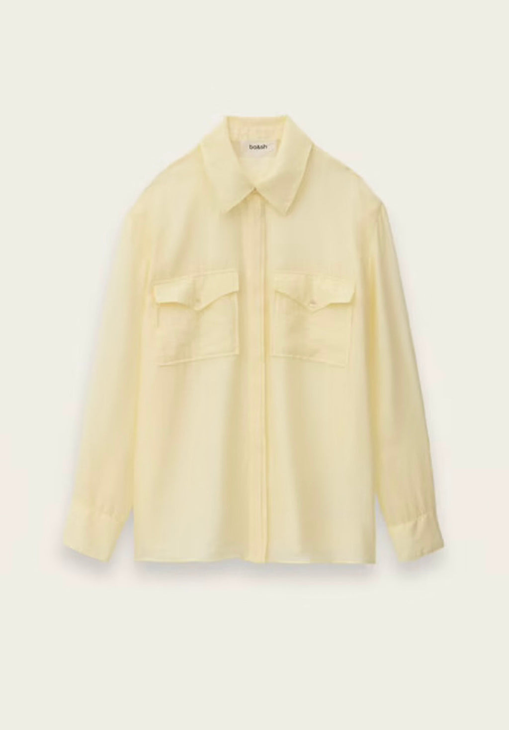 ‌Vanilla Front Button Shirt