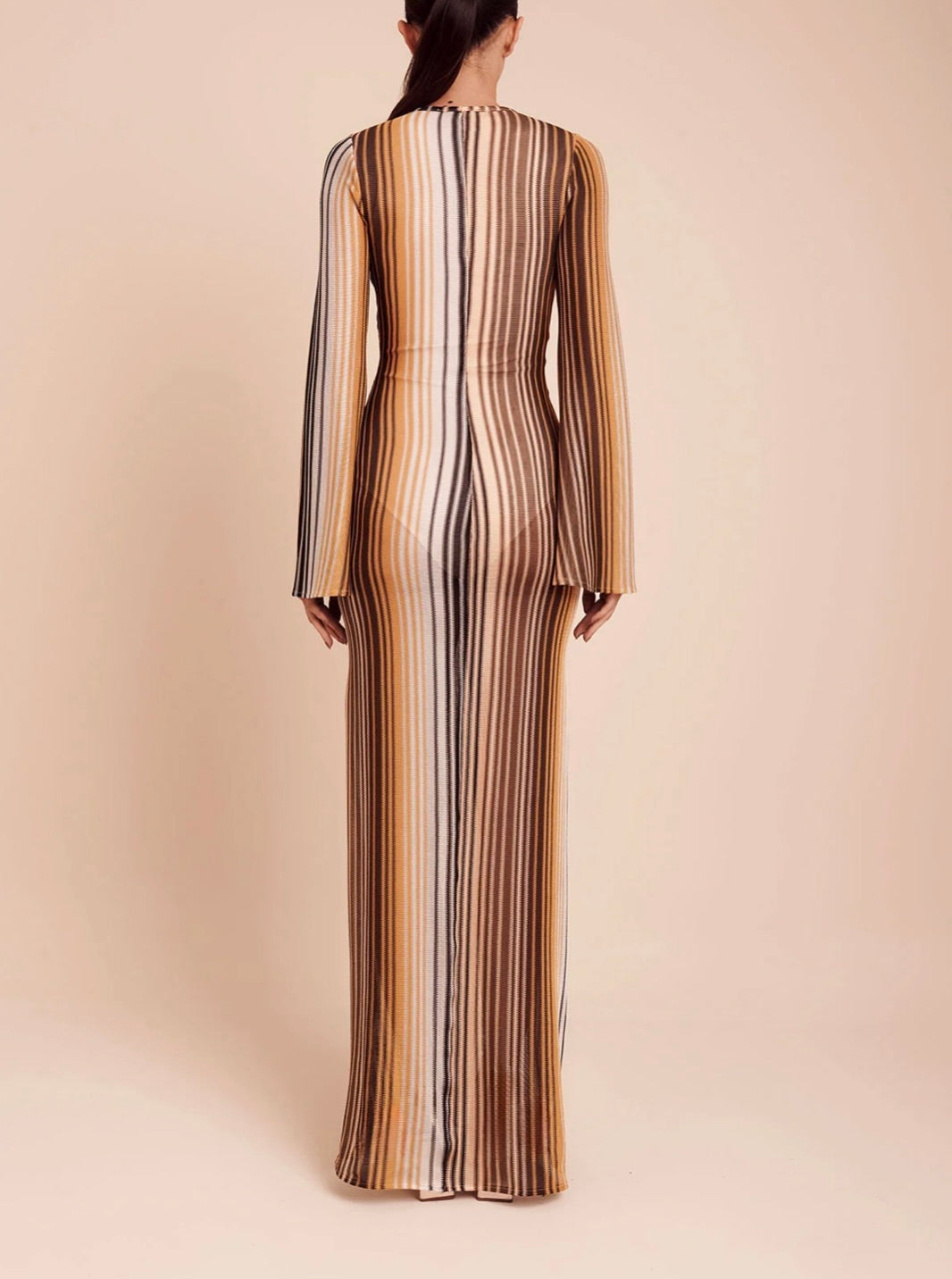 Deep Cutout Long Dress