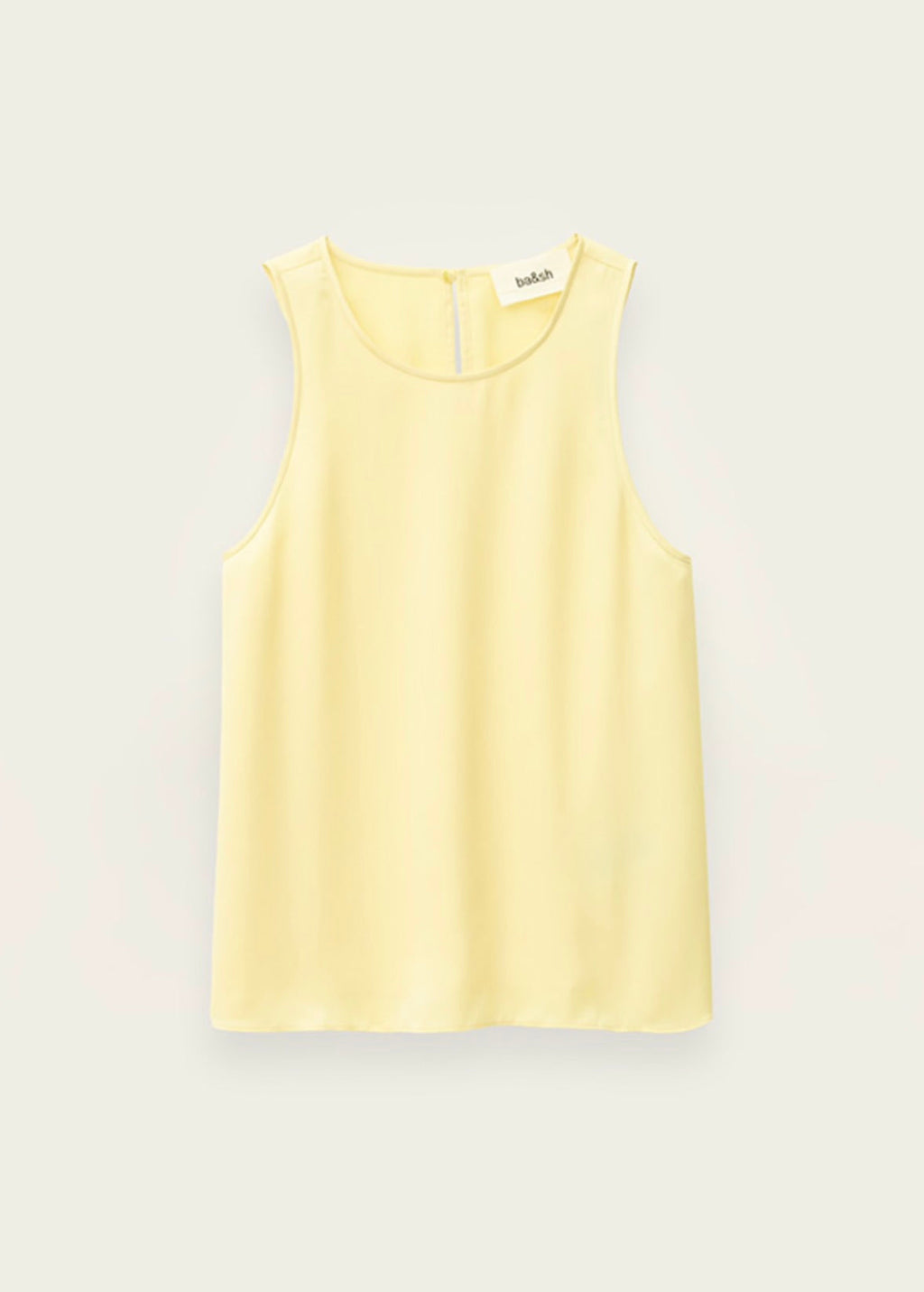 Minimalist Vanilla Sleeveless Tank