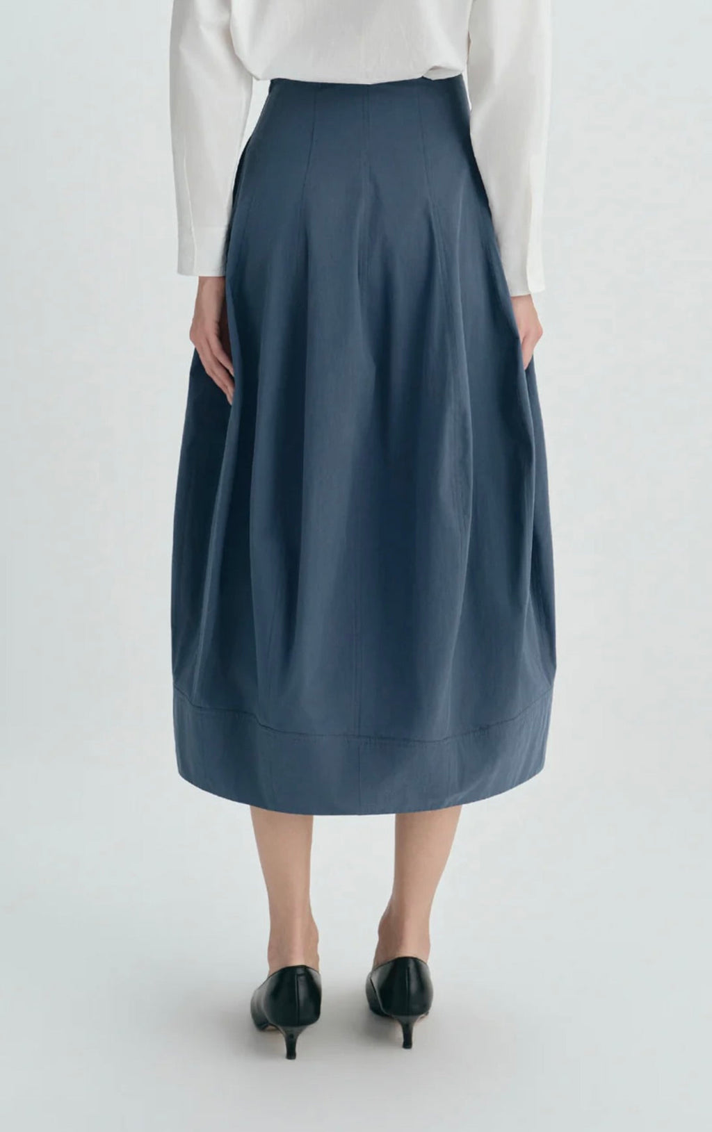 Structured Balloon Silhouette Midi