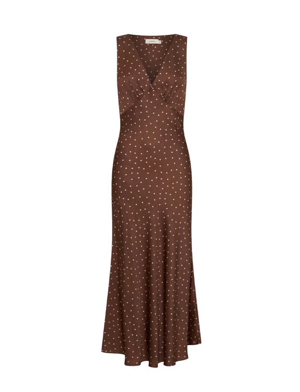Chocolate Polka Drape
